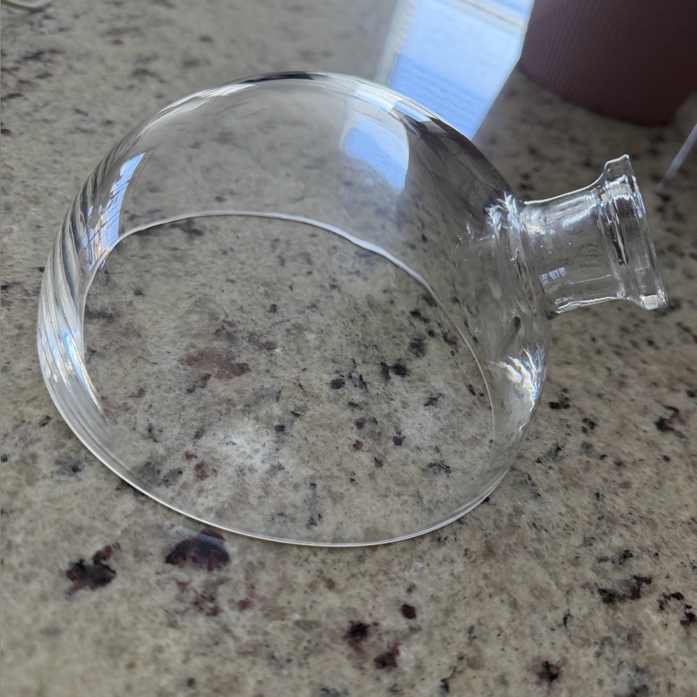 Clear Glass Dome Young Living Aria Diffuser Top Only Replacement Part